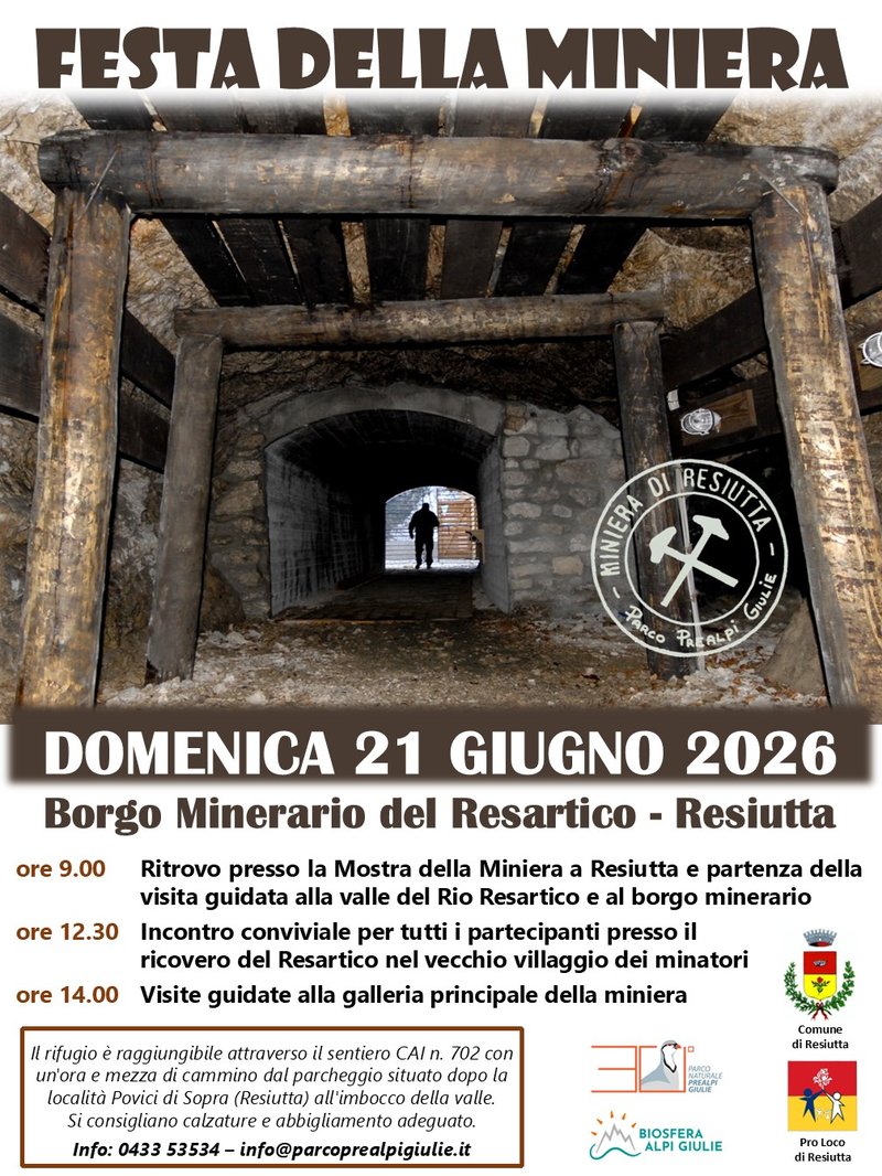 Locandina Festa Miniera 2026