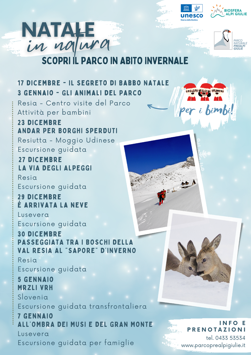 Locandina Natale in natura 2023