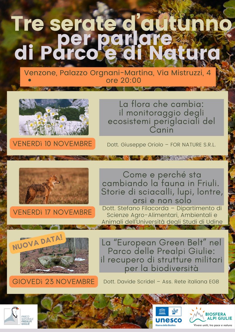 locandina 3 serate d'autunno 2023-nuove date